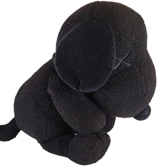 KAWS x Peanuts Snoopy Black Plush 20" Uniqlo Collab Limited Edition Stuffed Toy - Picture 9 of 16